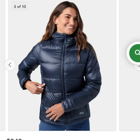 Stio Women's Navy Puffer Jacket - Picture 1 of 6